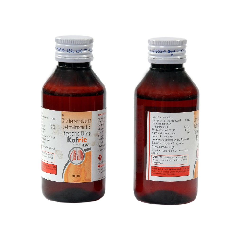 Chlorpheniramine Maleate Dextromethorphan HBR Phenylephrine HCL Syrup